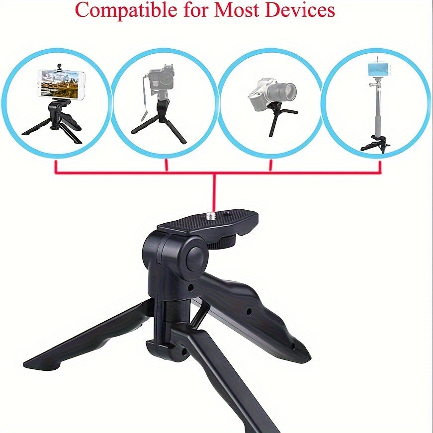 360° Rotating Mobile Phone Tripod Camera Holder for Indoor Outdoor Photography