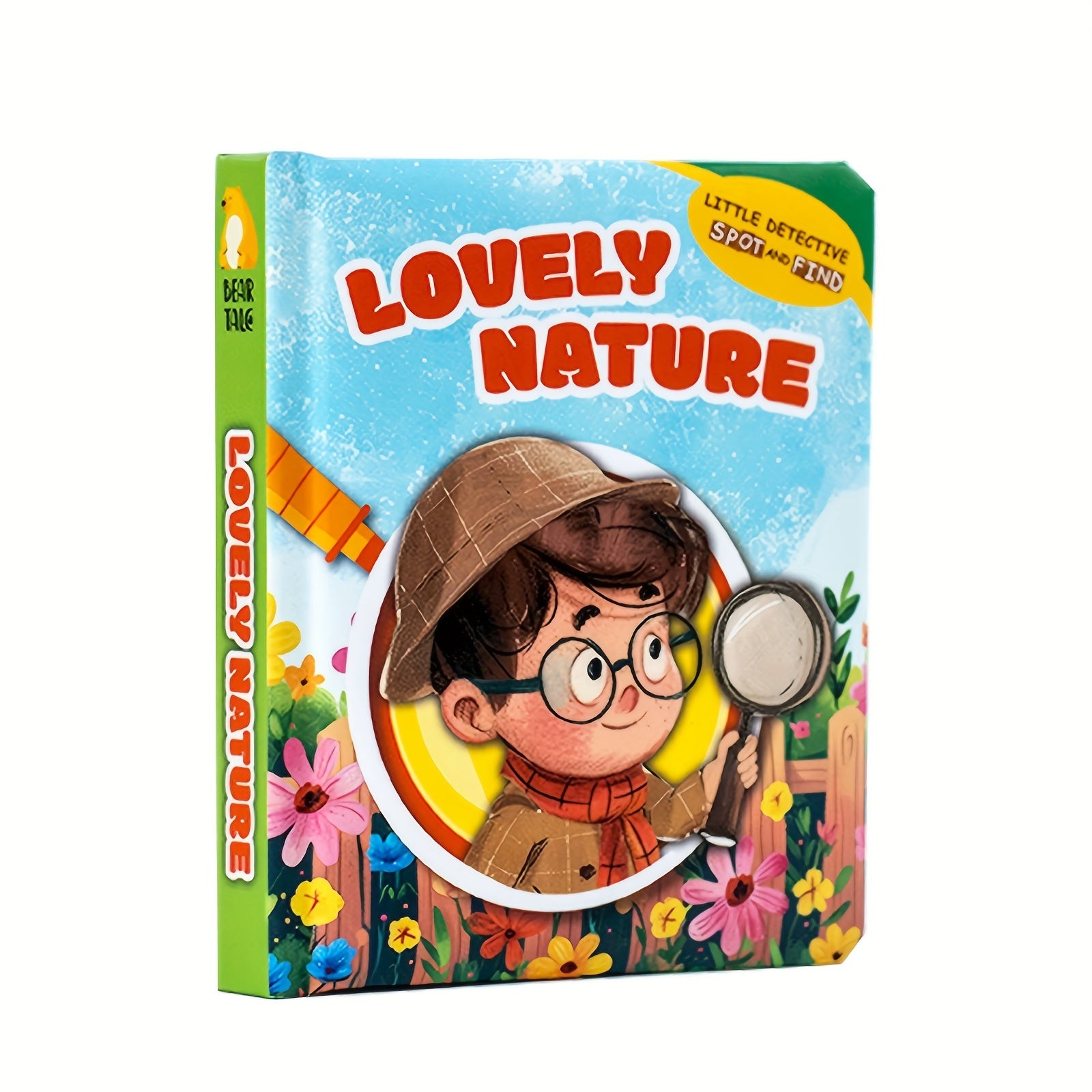 Children's Hardcover Board Books for Exploring and Discovering Educational Toy for Kids Ages 0+
