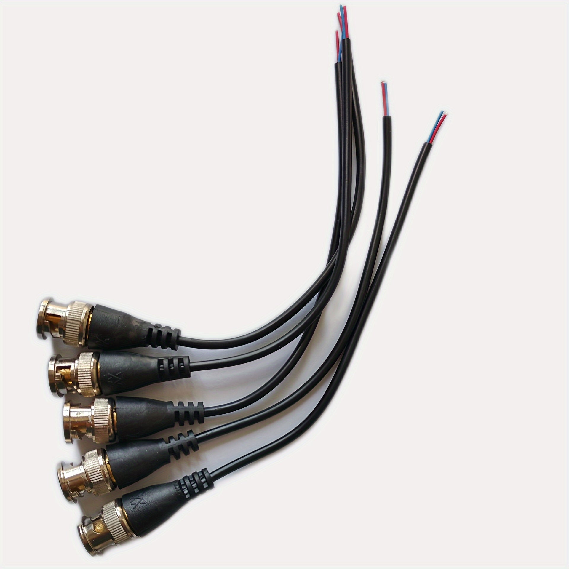 Conectores BNC para cámaras de CCTV y monitores Pack de 2/5/10