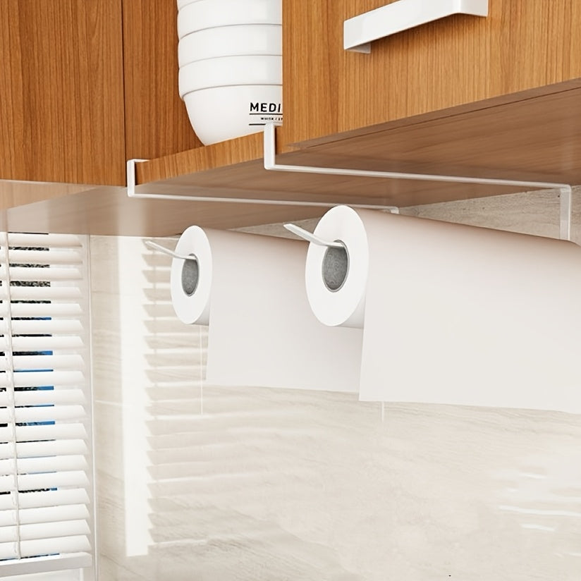 Kitchen Tissue Rack for Kitchen Cabinet Roll Paper Holder Oil Absorbing Shelf