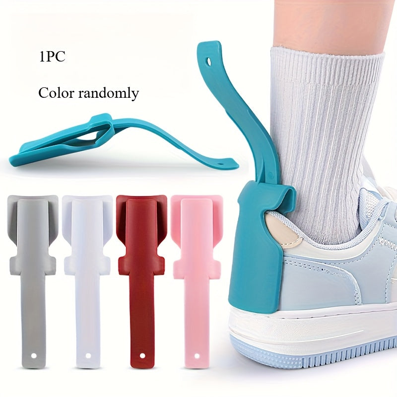 Elderly Shoe Helper Ergonomic Handle Slip-On Assist Tool for Seniors