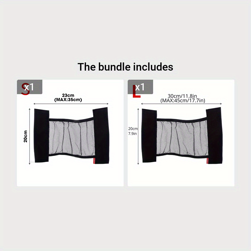 Органайзер для багажника автомобиля с эластичными сетчатыми ремнями, автомобильный аксессуар