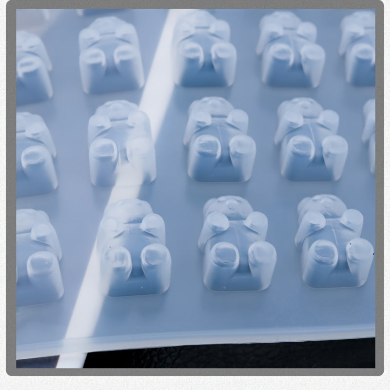 Silicone Gummy Bear Mold for Homemade Candy and Chocolate