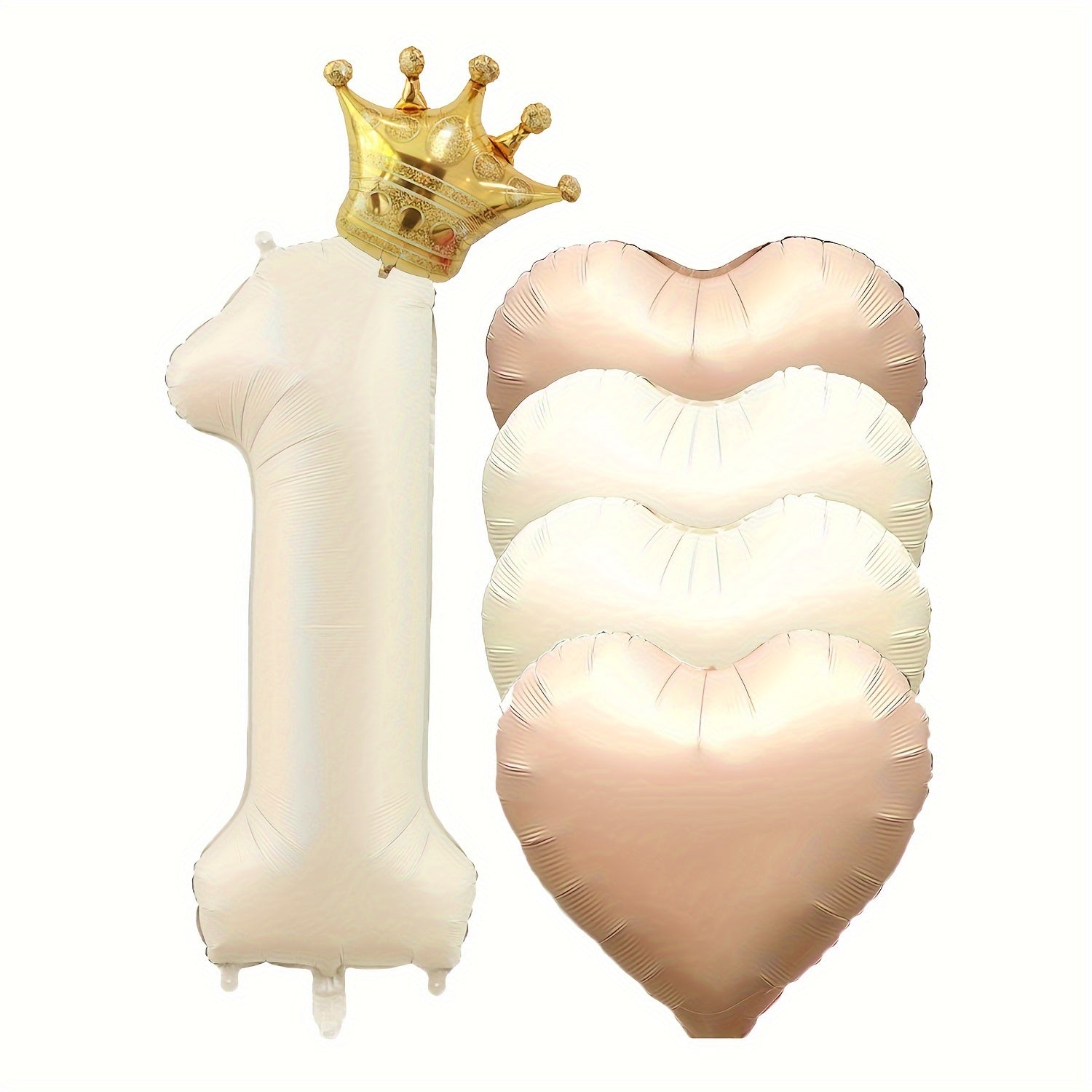 Tug'ilgan kunlari va tadbirlar uchun 6 ta raqamli folga baloni to'plami