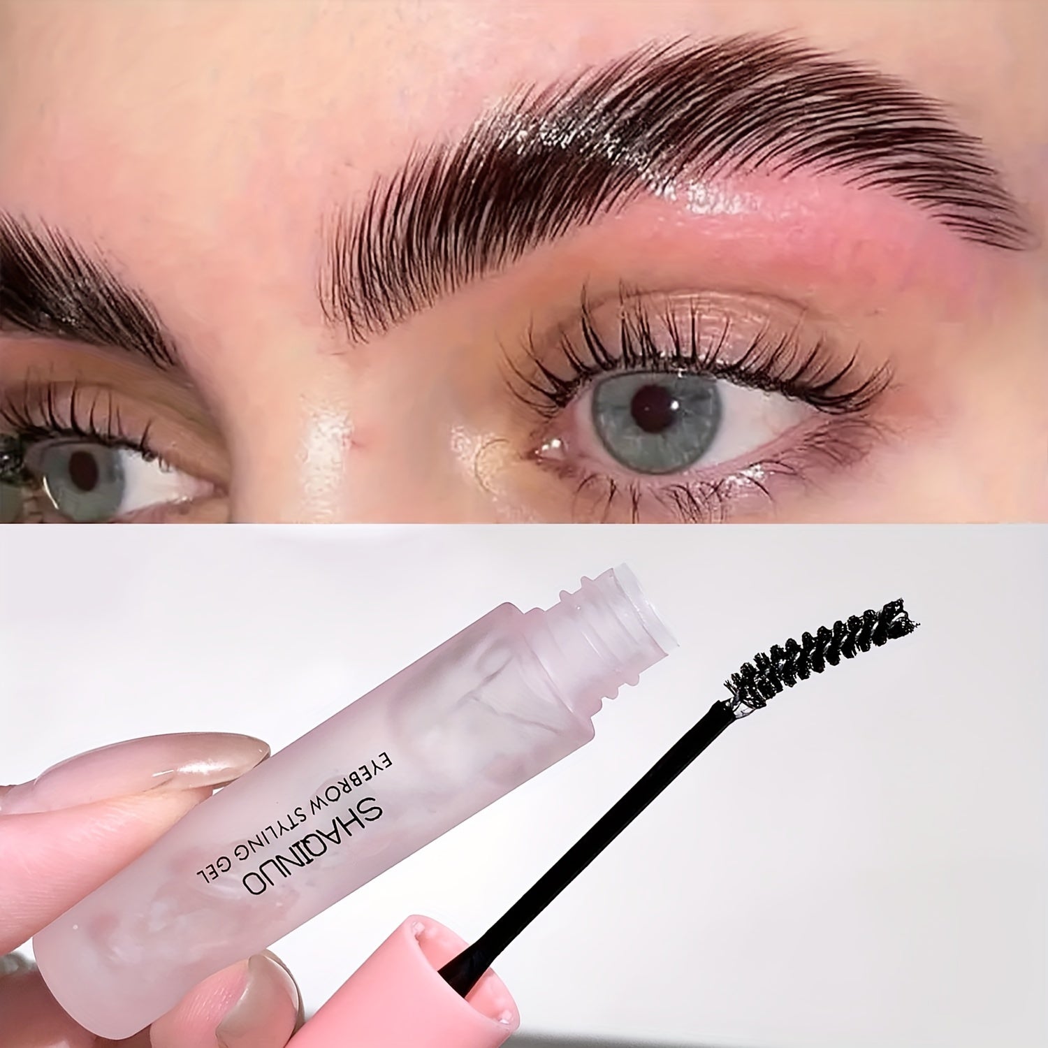 3D Waterproof Eyebrow Fixing Gel for Natural and Bold Brows Long-Lasting Sweatproof