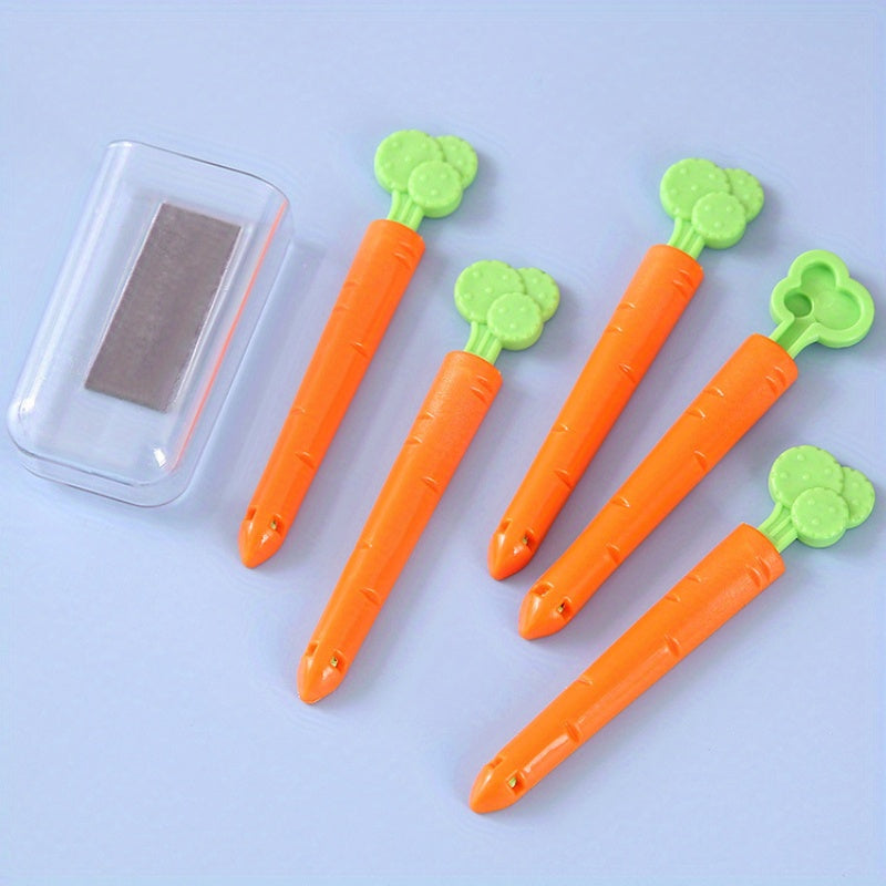 Clips de sellado para mantener la frescura de la zanahoria con imanes para almacenamiento en refrigerador