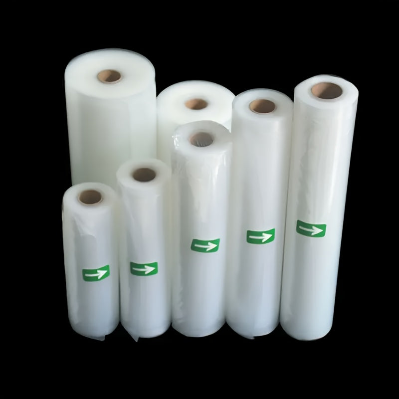 5-комплект портативных текстурированных пакетов для вакуумных запаивателей с односторонней сеткой для хранения продуктов