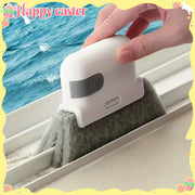 Universal Window Rail Cleaning Brush for Small Gaps and Frames