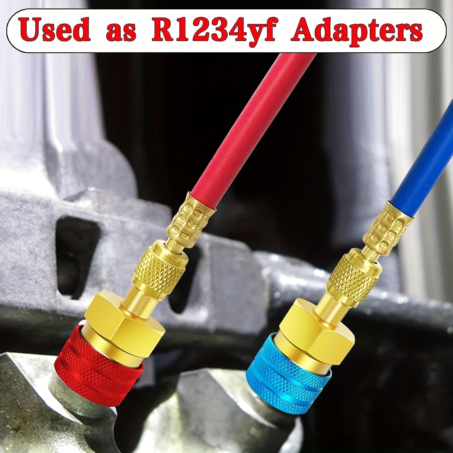 Adapter Kit for R1234yf Refrigerant Conversion Universal AC System No Electricity