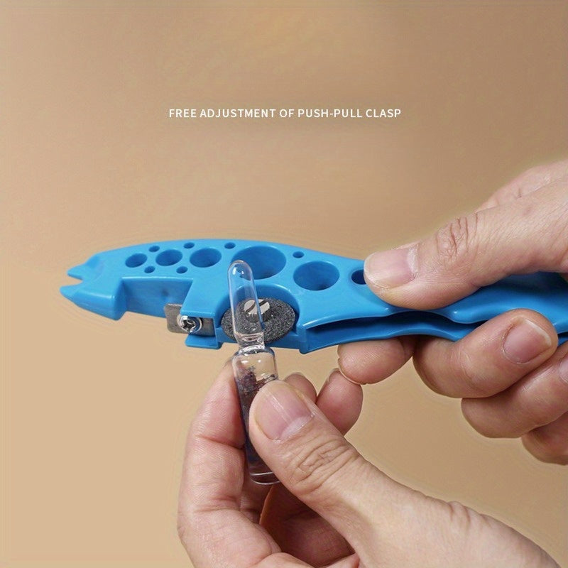 Manual Syringe and Vial Opener for Liquid Medication No Batteries Needed