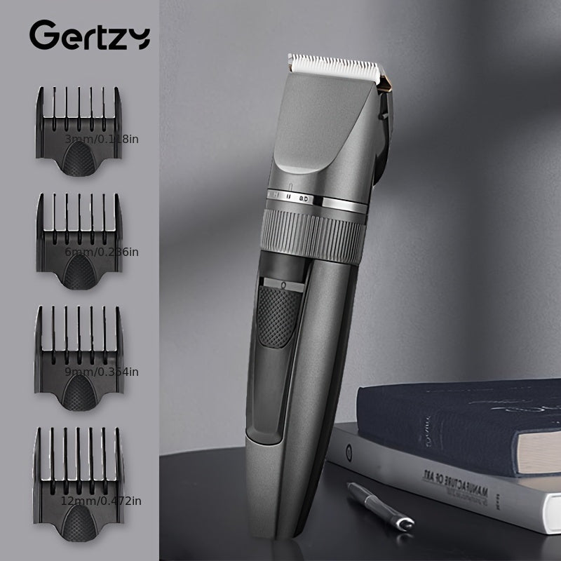 Cortapelos profesional eléctrico con cuchilla de cerámica y batería recargable