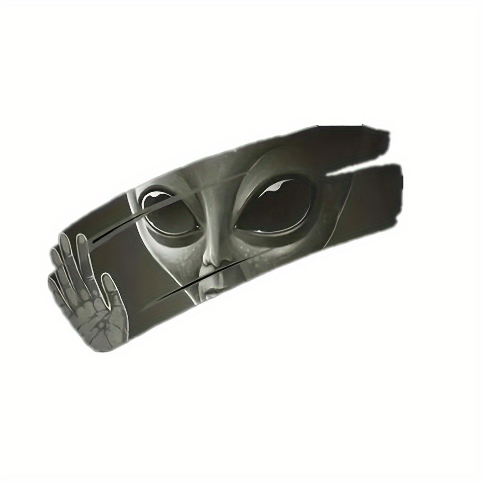 3D Наклейки на автомобиль инопланетянина Виниловые наклейки для защиты от царапин на дверях, окнах, ноутбуках