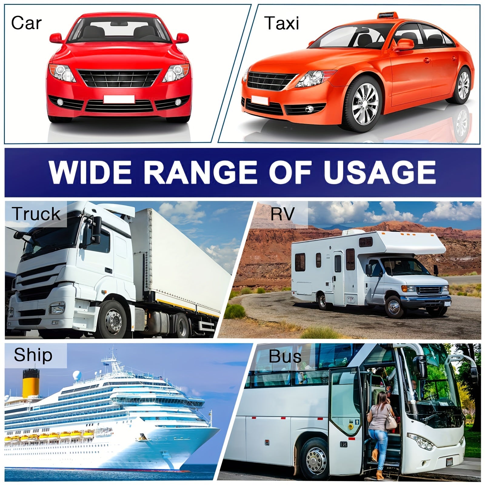 12V Двойная USB автомобильная зарядка, розетка для RV, без аккумулятора, розетки