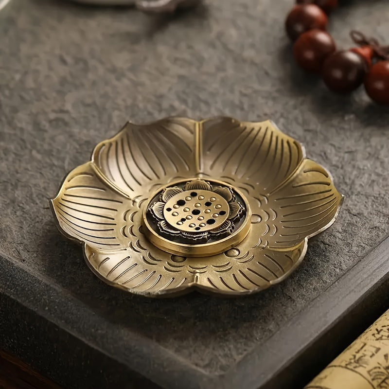 Elegant Plum Blossom Incense Holder for Meditation and Spa Spaces