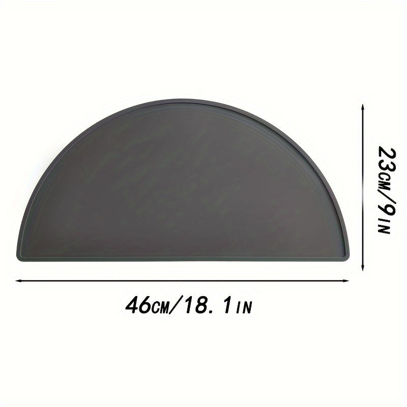 Small Dogs and Cats Silicone Feeding Mat Non-Slip Heat-Resistant Easy to Clean