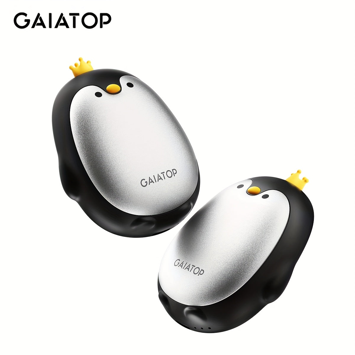 Mini Penguin USB Hand Warmer with 3 Adjustable Temperatures Portable and Cute