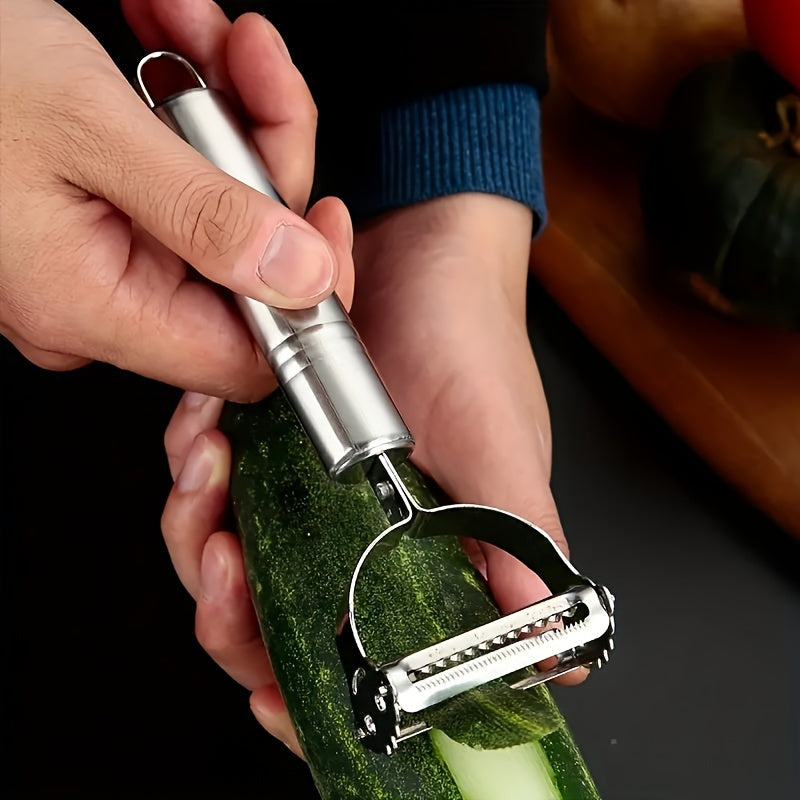 Vegetable Peeler Stainless Steel Manual Kitchen Gadget for Fruits and Veggies
