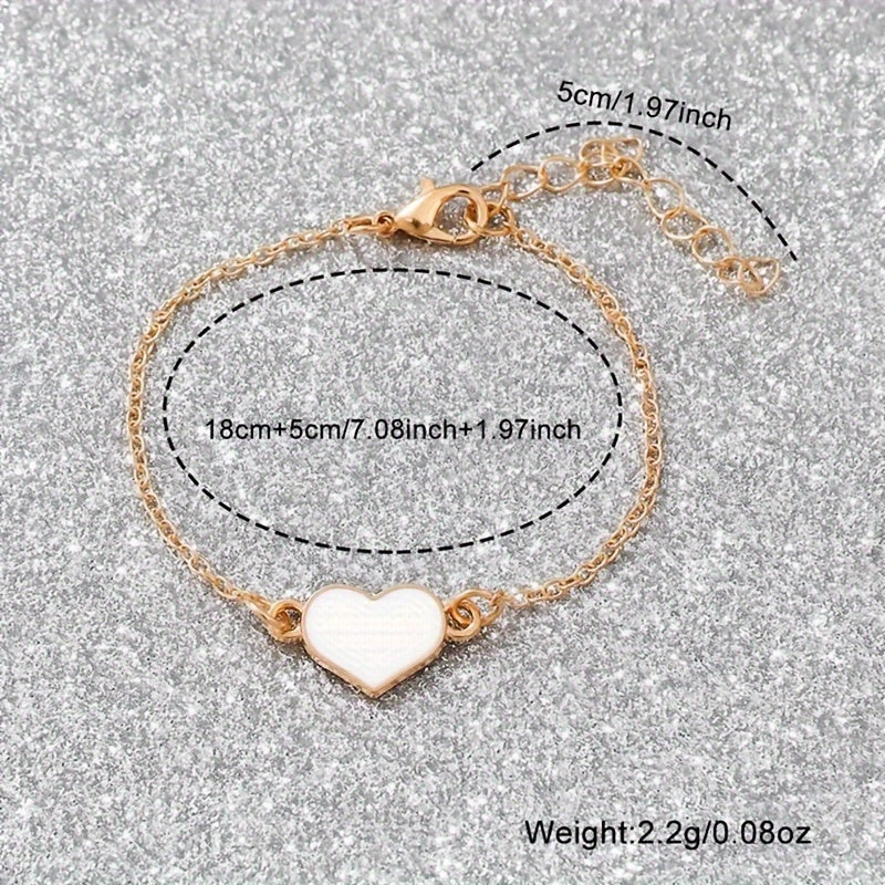 Women's Quartz Watch and Bracelet Set with Faux Leather Band and Zinc Alloy Case for Gift Giving