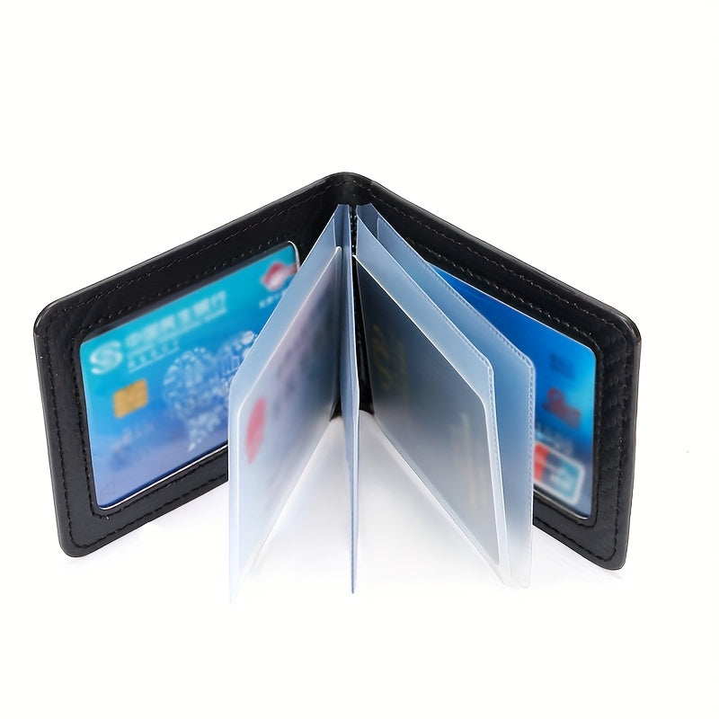 Driver's License Holder Carbon Fiber Card Case for Cars Storage