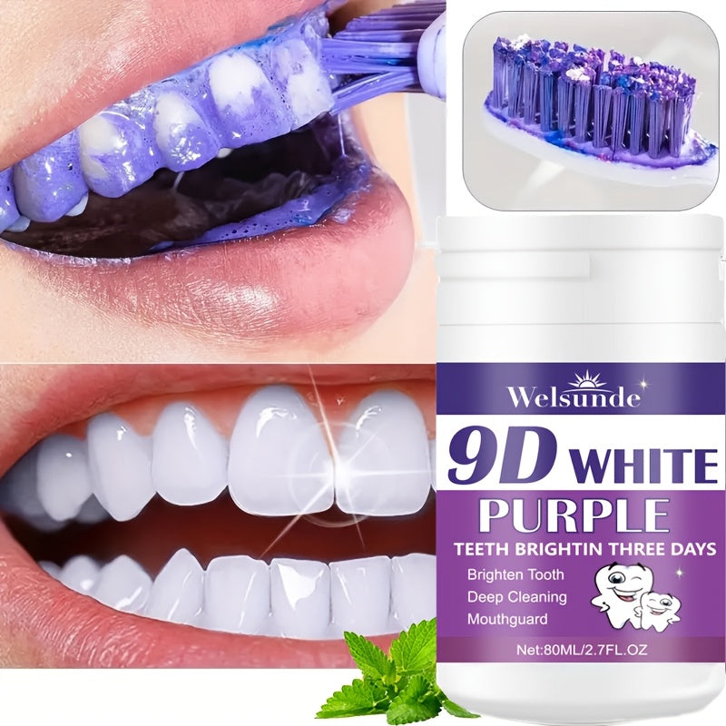 Teeth Whitening Powder Alcohol-Free Deep Cleaning Brightening 3-Day Solution