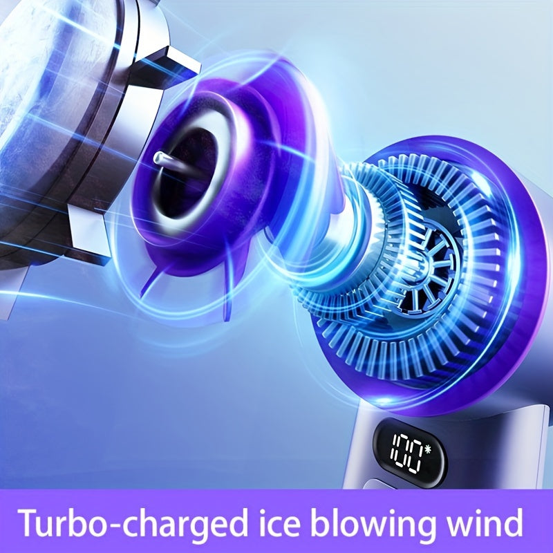 Portable Handheld USB Fan with Table Fan Function for Outdoor Use