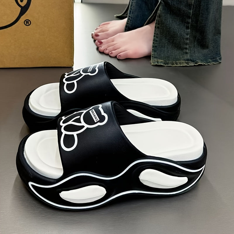 Women's Thick-Soled Non-Slip Indoor Outdoor Slippers for Spring Summer Autumn