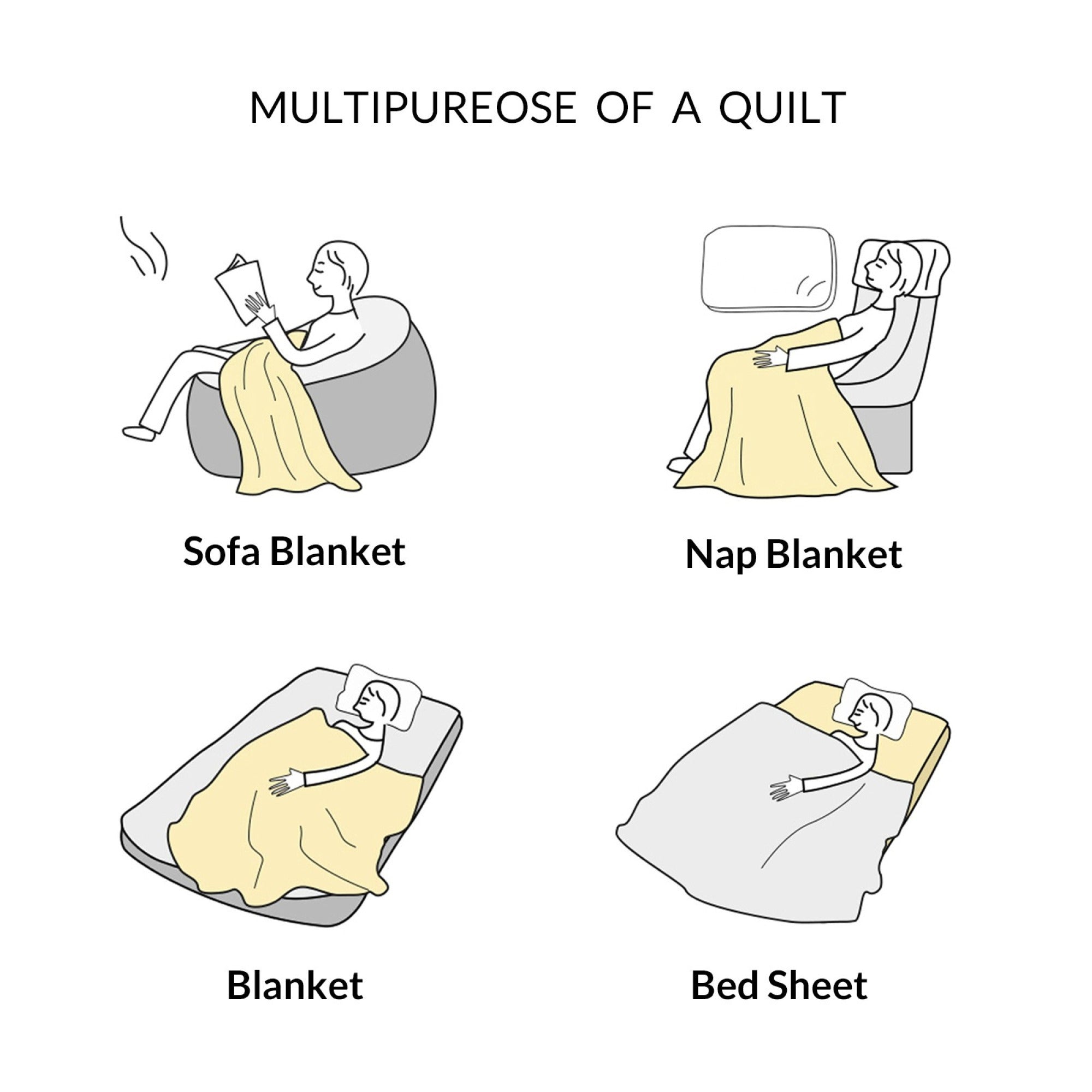 Mr. Bean va Do'stlari tasvirlangan Yumshoq Flanel Foyda Ko'rpa - Har Mavsum uchun Mukammal, Mustahkam va O'zgaruvchan - Divan, Ofis, Yotoq, Kamp va Sayohat uchun Zo'r - Turli Ranglarda Qiziqarli Multfilm Dizayni, Kir yuvish mashinasida Oson tozalash