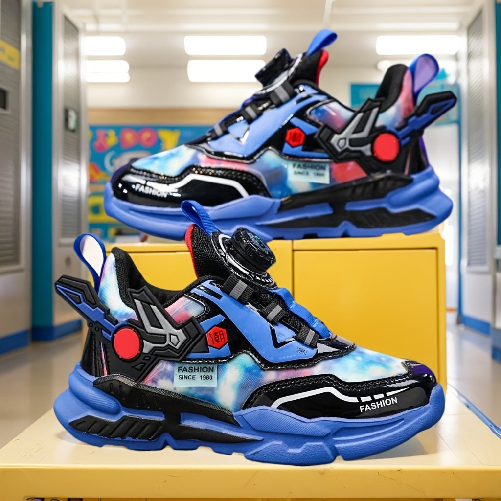 Zapatillas casuales para niños para niños y niñas, de temporada, con suela ligera de PU y EVA