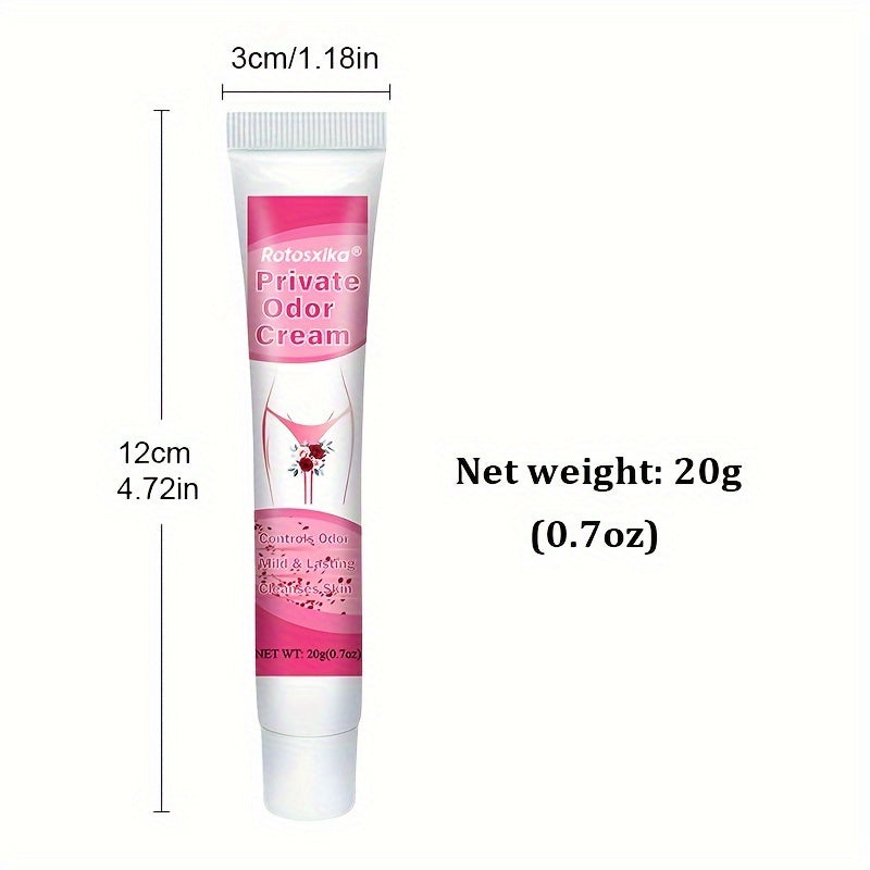 Crema desodorante con aroma a rosa para mujer, protección duradera contra el olor