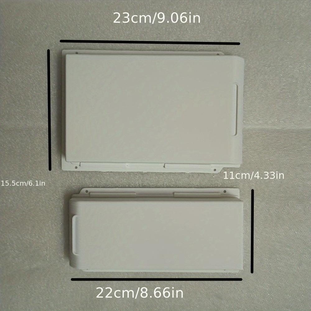 Desk Organizer with Hidden Drawer and Self-Adhesive Tray for Office and Home Storage