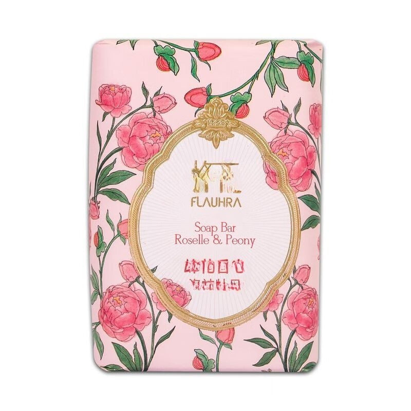Essential Oil Infused Soap with Spring Tea Peony and Sandalwood for Face Bath and Hand Washing