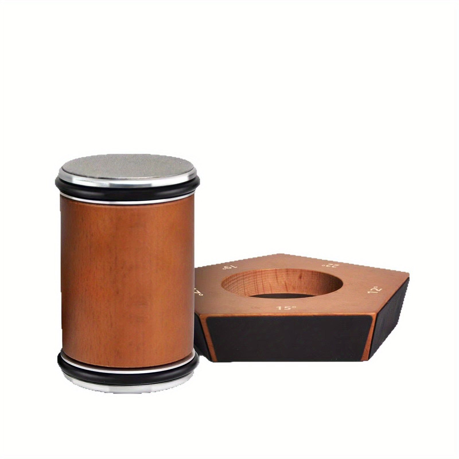 Qorong‘u jigarrang pentagonal qattiqlashtiruvchi tosh, oshxona pichog‘i va asboblar uchun aylanuvchi qattiqlashtiruvchi, barcha po‘lat qattiqliklariga mos keladi.