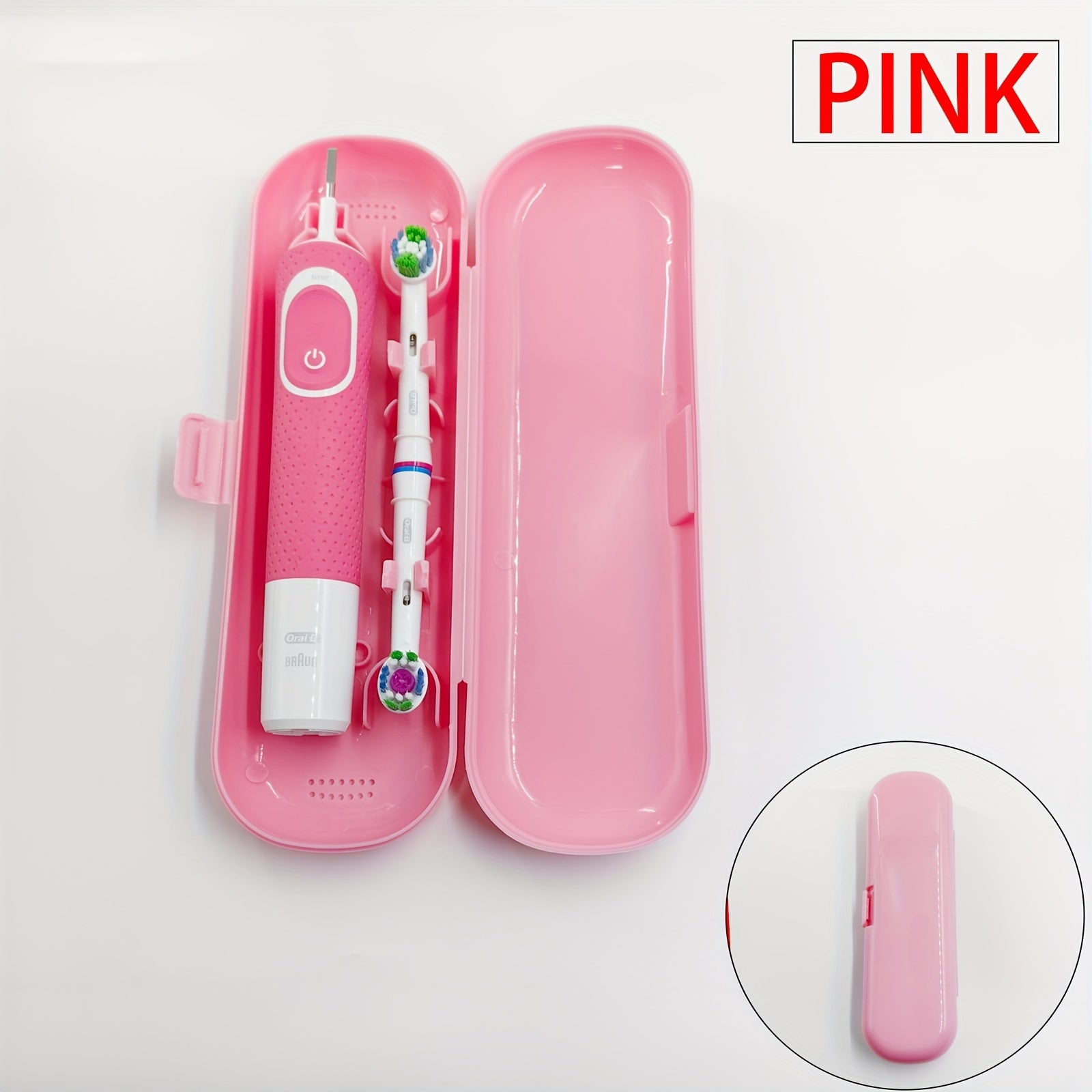 Portable Toothbrush Case For Adults Plastic Travel Hygiene No Fragrance