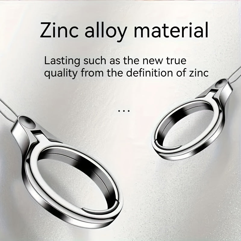 Phone Lanyard with Gold Ring USB Flash Drive Keychain Compact Practical