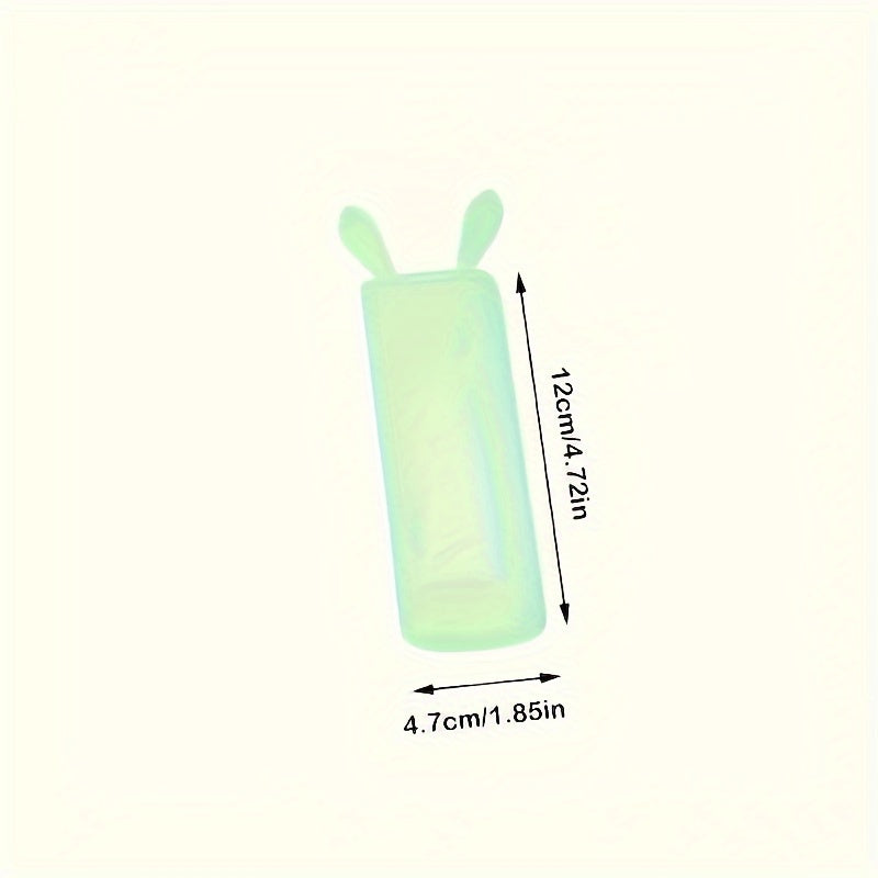 Silicone Rabbit Ear Dustproof Shockproof Remote Control Cover for Night Light TV Air Conditioner