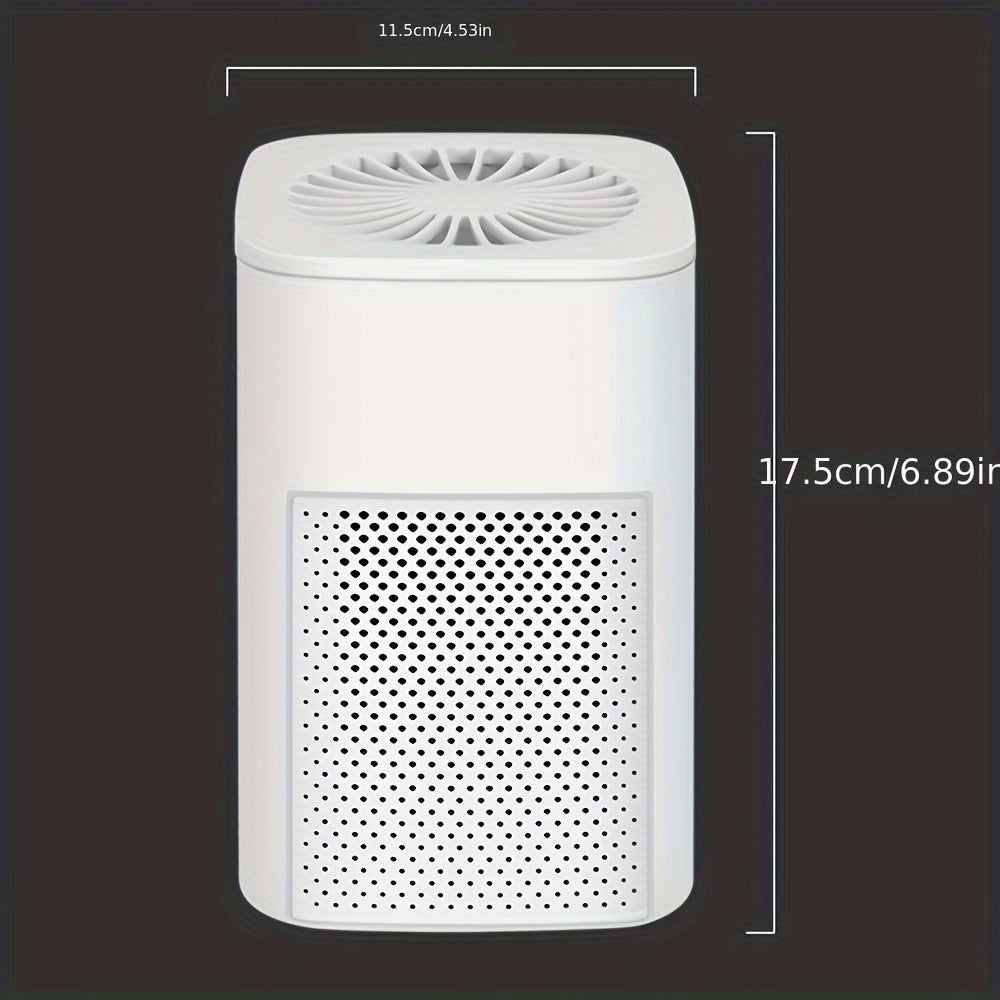 Advanced USB Air Purifier with Built-in Fan for Whole House Odor Removal