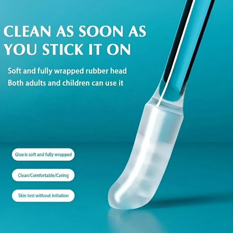 Disposable Ear Cleaning Swabs with Soft Silicone Tips for Gentle Earwax Removal 24 Pack