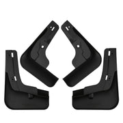 Pair Mudguards Plastic Front Rear Splash Guards Weather-Resistant Vehicle Safety