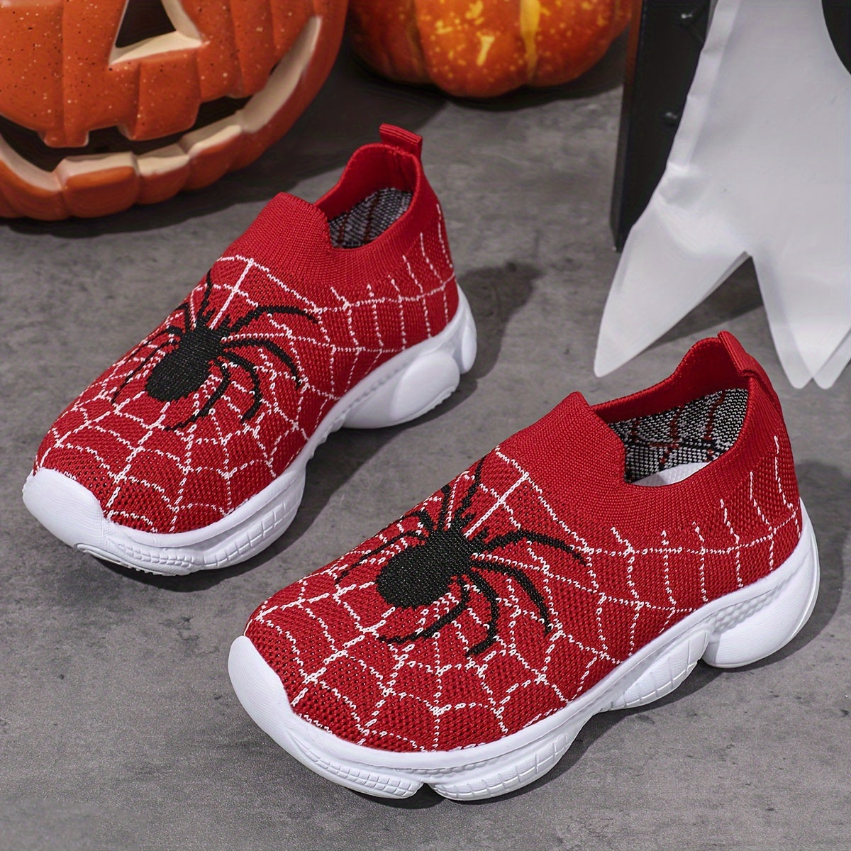 Детские дышащие кроссовки из холста без шнурков для прогулок на свежем воздухе и повседневных мероприятий