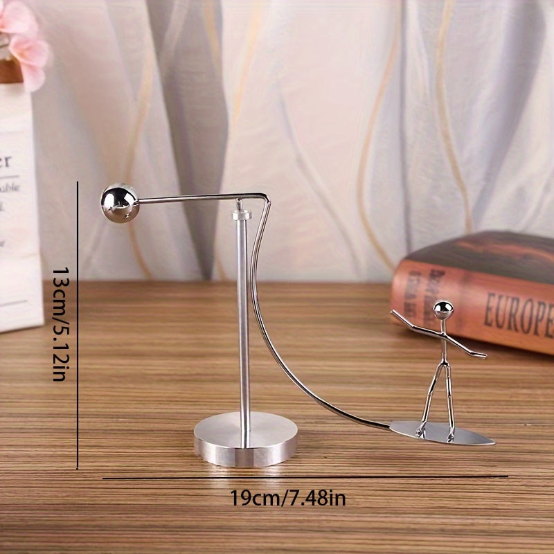 Kinetic Energy Sculpture Iron Art Desktop Decoration Novelty Gift