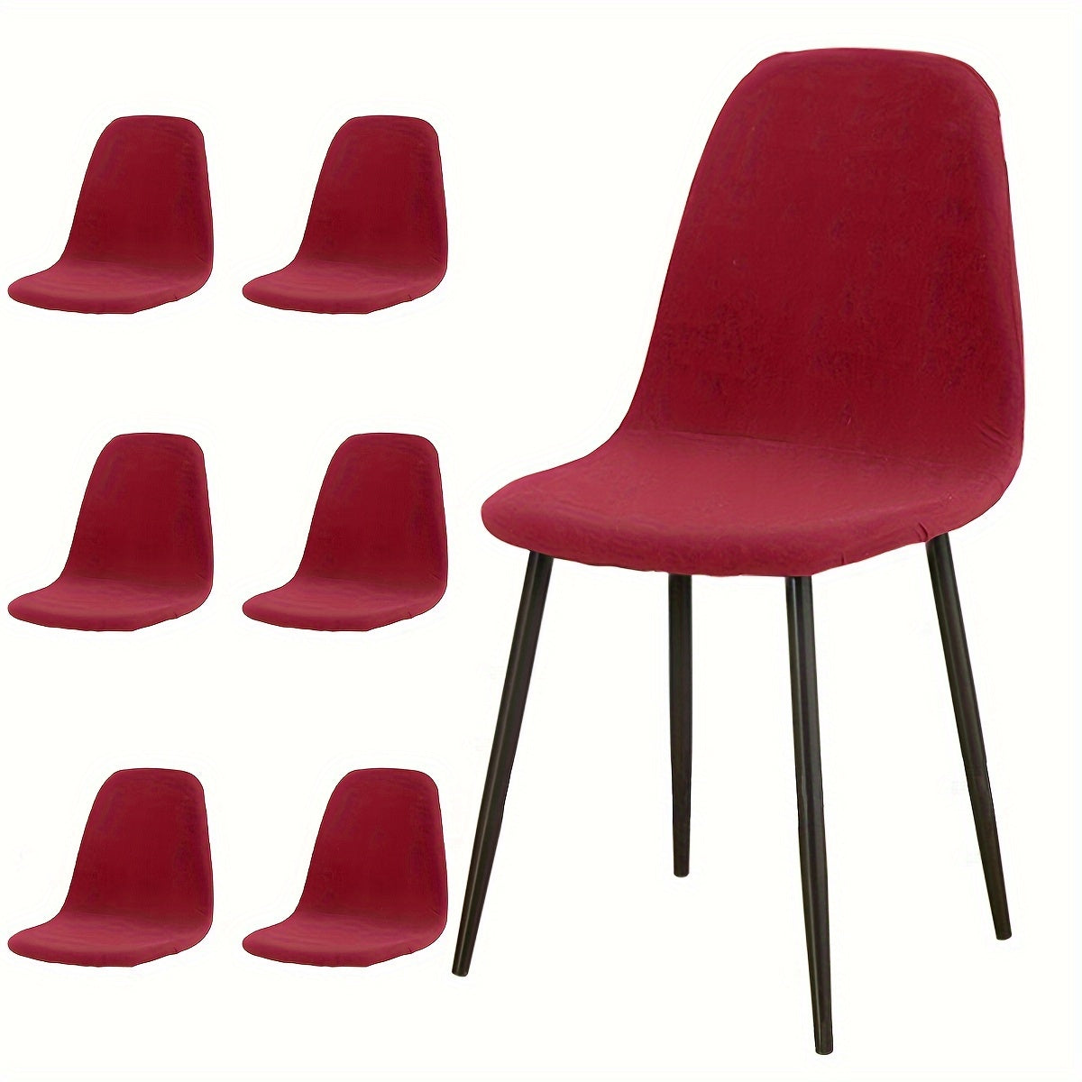 Waterproof Eames Chair Cover for Dining and Home Chairs 4-6 Pack