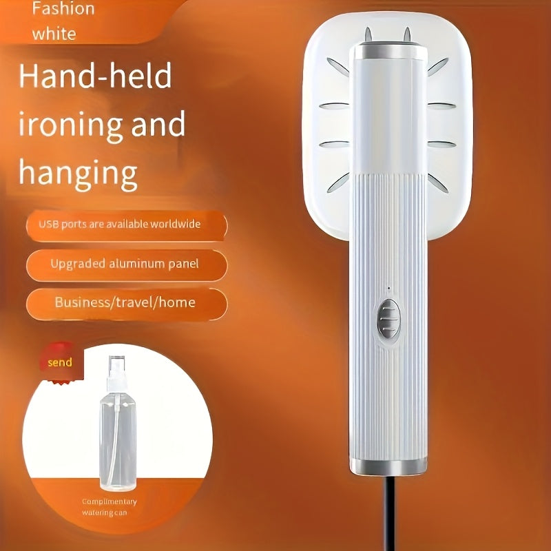 USB Mini Iron Portable Handheld Garment Steamer for Delicate Fabrics