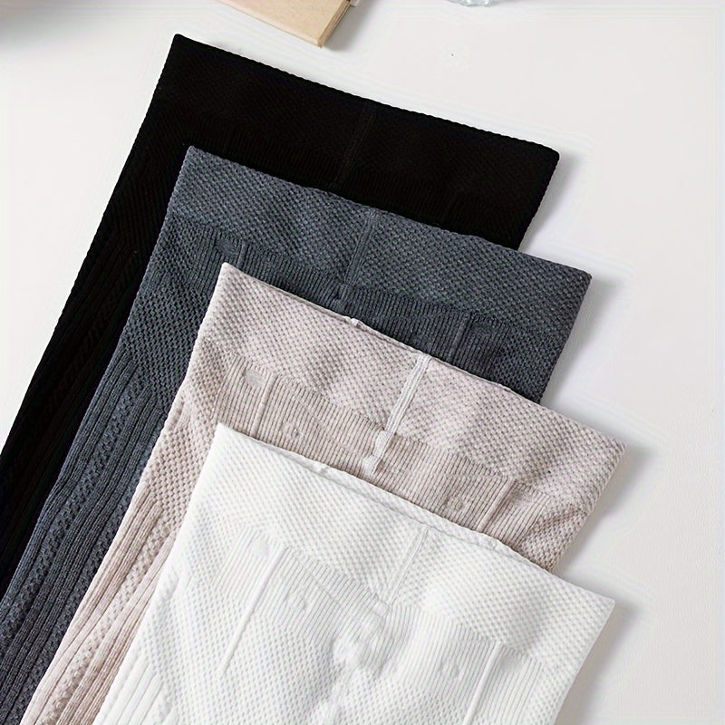 Girls' Knit Tights Striped Viscose Polyester Spandex All-Season Leggings