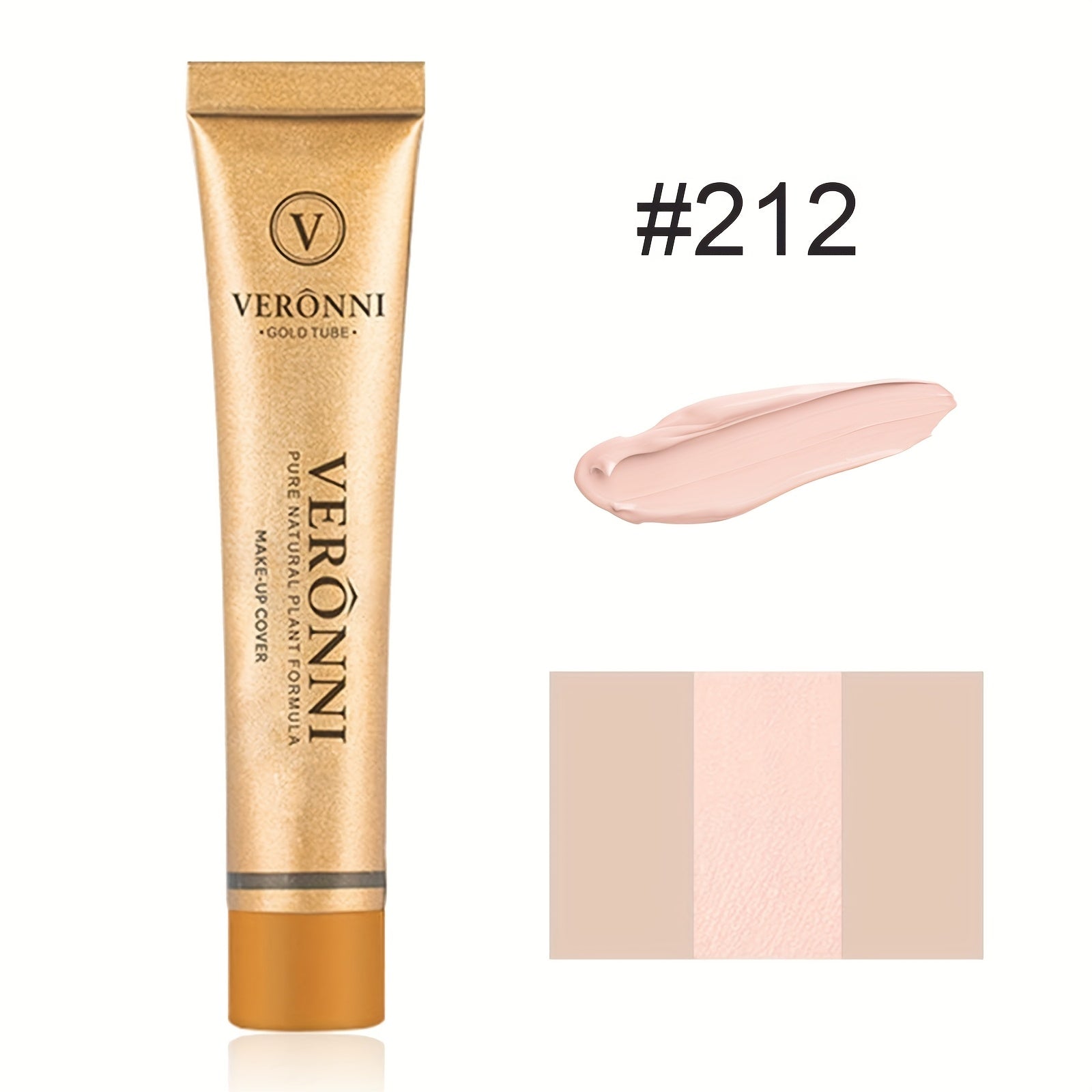 Crema correctora y aclaradora para mujer 14 colores a prueba de agua cobertura total