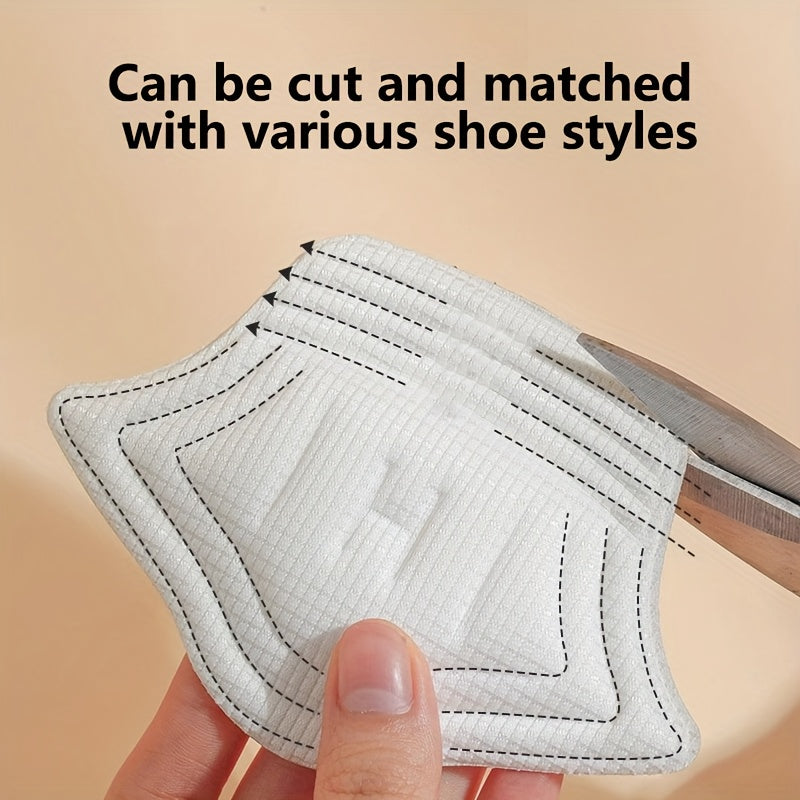 Unisex Heel Inserts Soft Anti-Wear Cushioned Shoe Pads for Sneakers High Heels