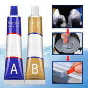 Metal Repair Paste Set, 100g Heat-Resistant Cold Welding for Metals Plastics Woods