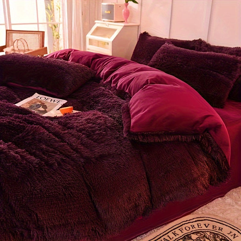 Space Themed Duvet Cover Set with Pillowcases Soft Polyester All-Season Bedding Christmas Gift 3 Pieces