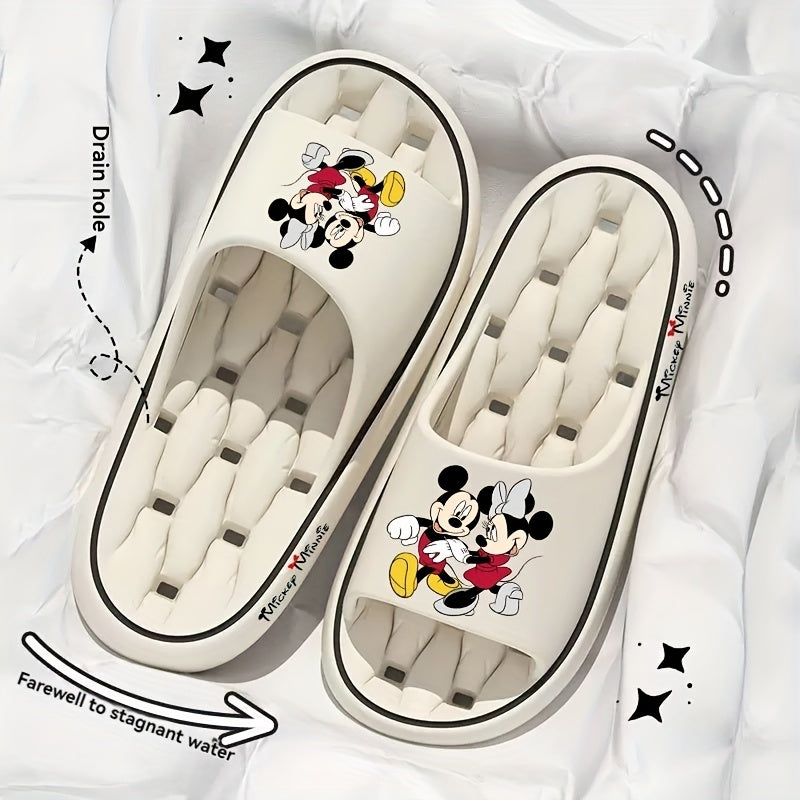 Unisex EVA Slippers Non-Slip Indoor Outdoor House Shoes Black White