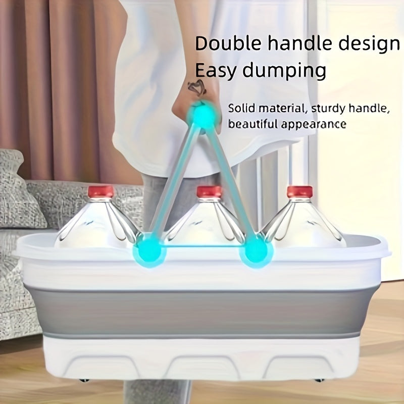 Yumshatiladigan mop qutisi 1ta portativ yengil va ko‘p maqsadli uy va tashqarida tozalash uchun