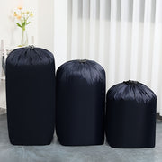 Polyester Storage Bag Black for Bedding Clothing Moving Seasonal Use